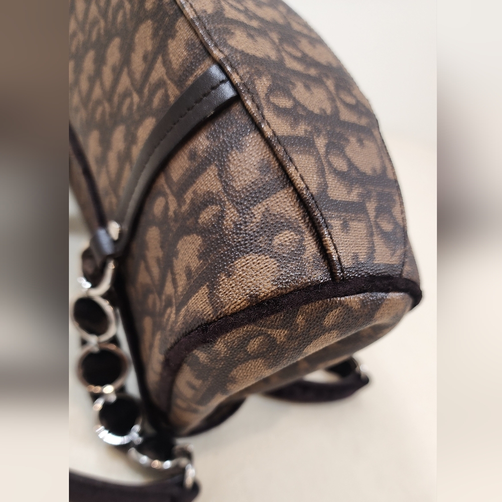 Christian Dior Romantique Trotter Mini Flap Handbag. So So Cute! - Picture 10 of 16